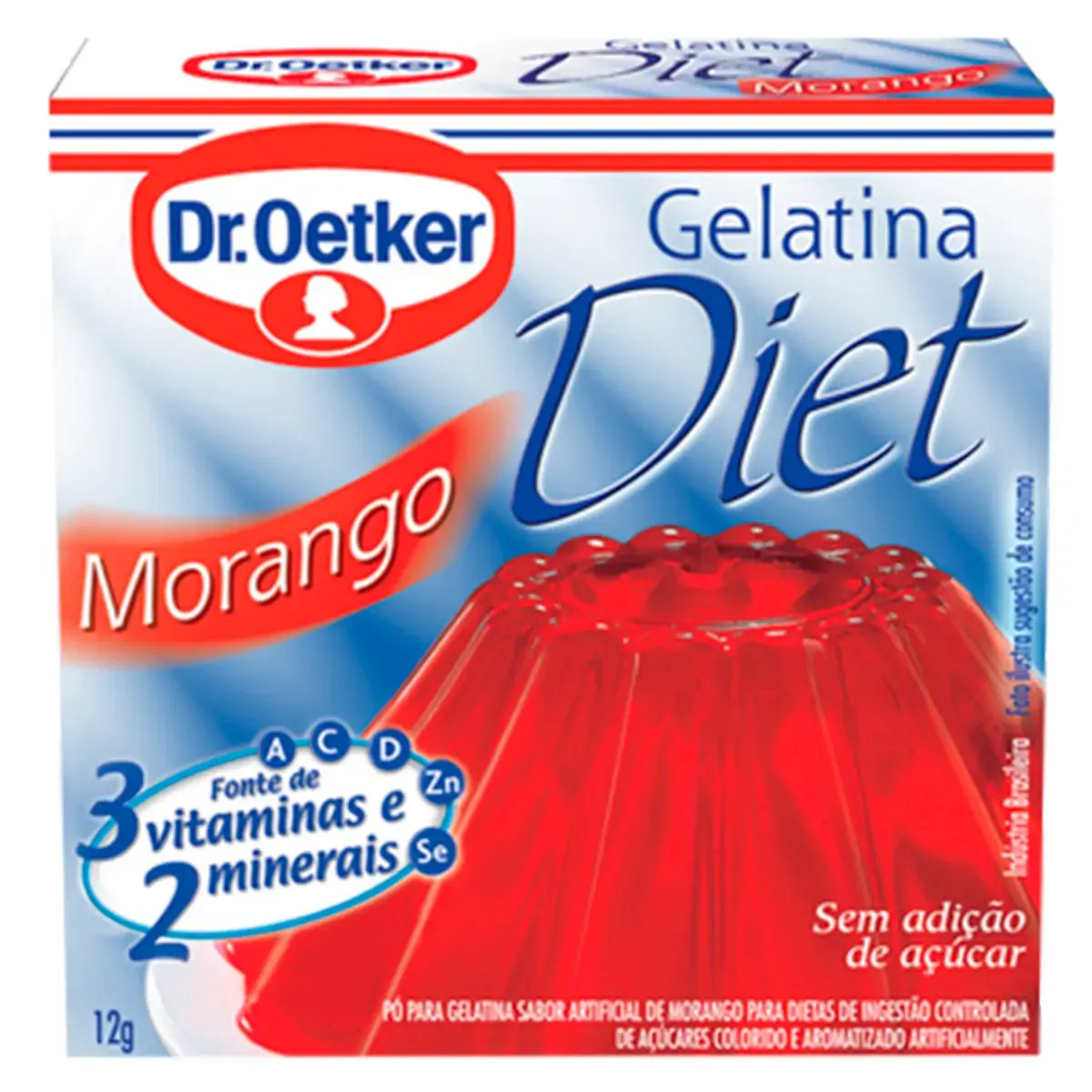 Gelatina Diet Morango Dr.oetke