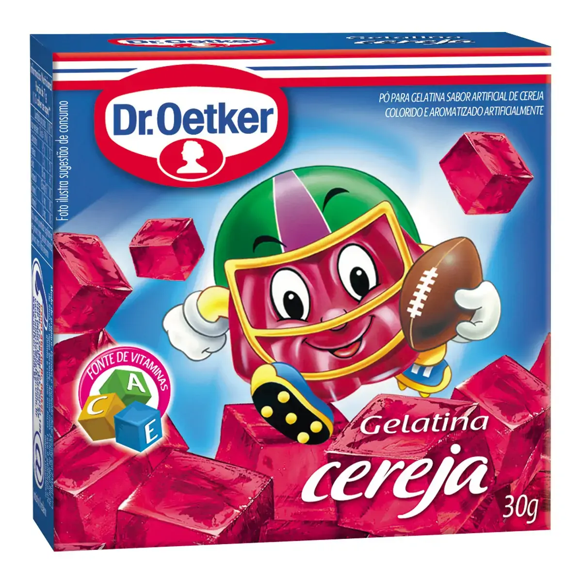 Gelatina Cristal Oetker Cereja Rs