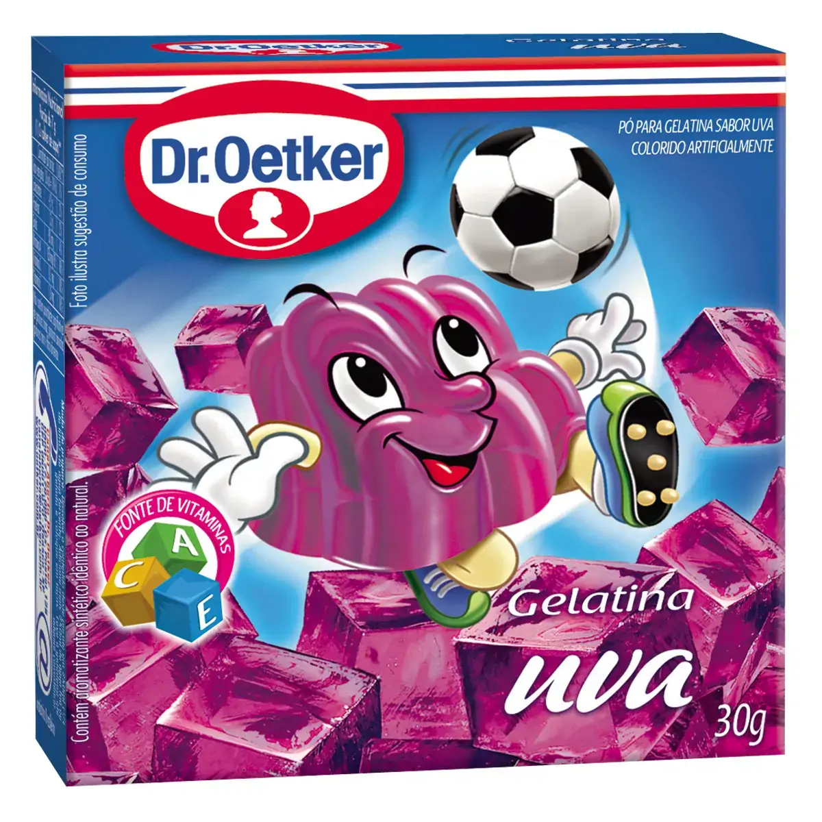 Gelatina Dr.oetker Uva
