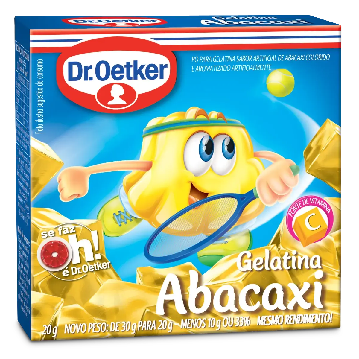 Gelatina Abacaxi Oetker R