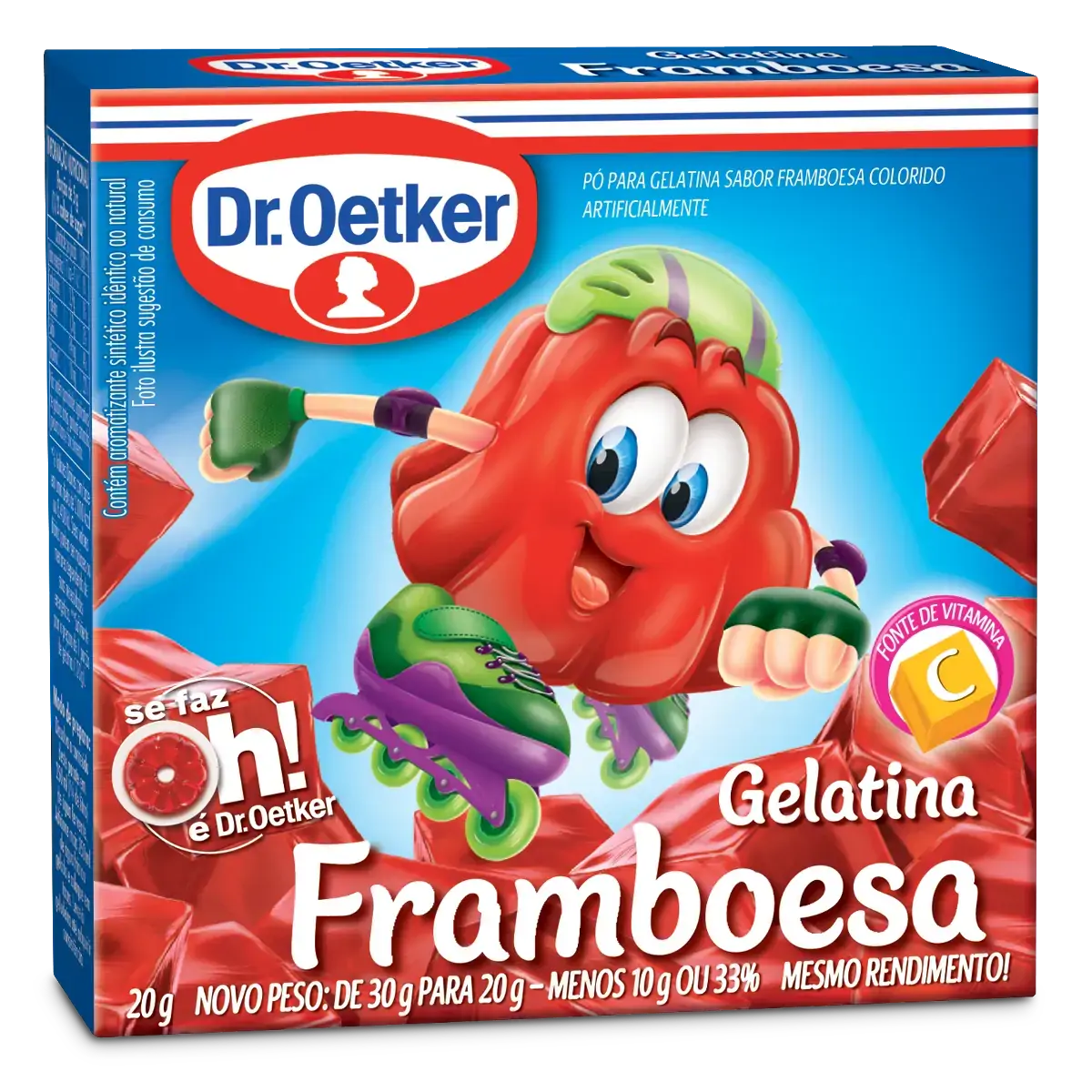 Gelatina Dr.oetkker Framboesa R