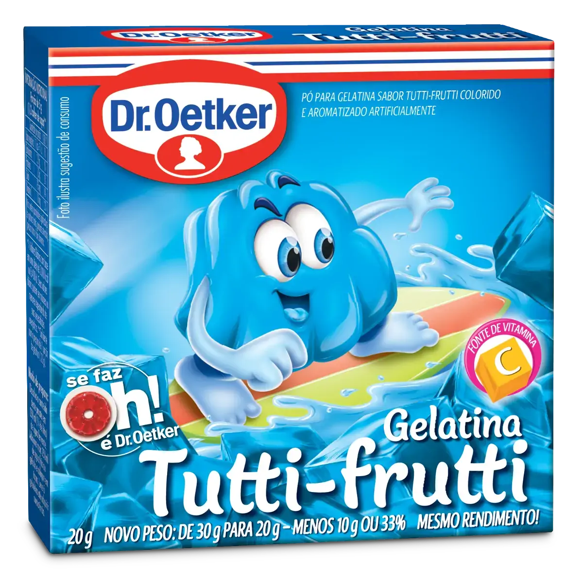Gelatina Dr.oetker Tutti Frutti