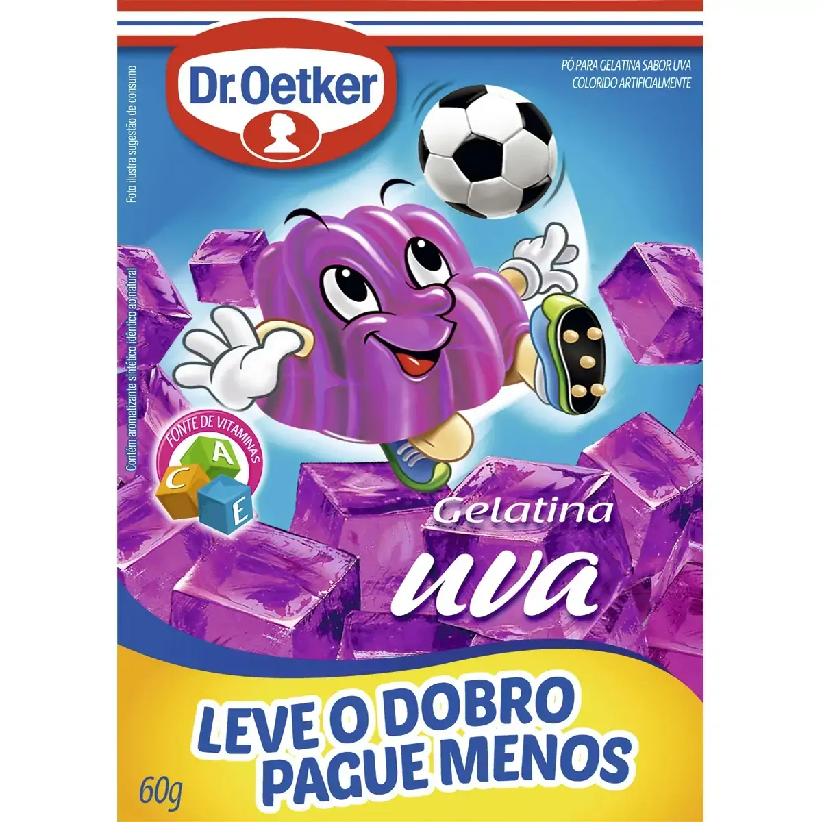 Gelatina Dr.oetker Uva Econômica