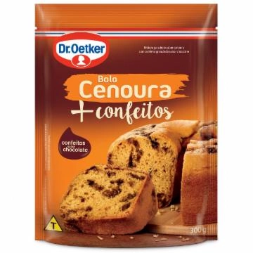 Mist.bolo Dr.oetker 300g Cenoura C/confeitos