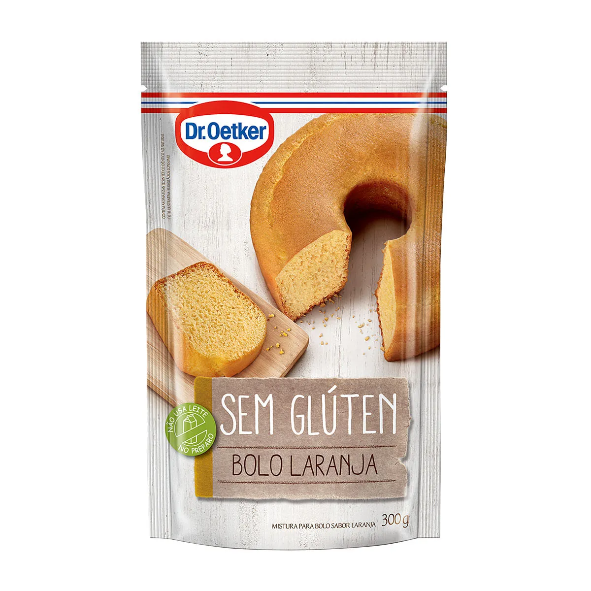 Mistura Para Bolo de Laranja sem Glúten DR OETKER 300g