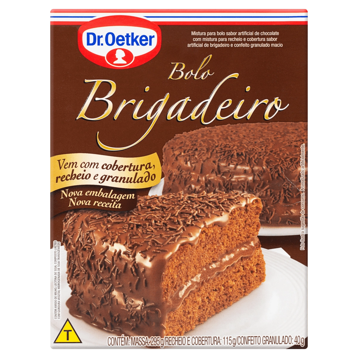 Mist.bolo Dr.oetker 355g Bolo Brigadeirao
