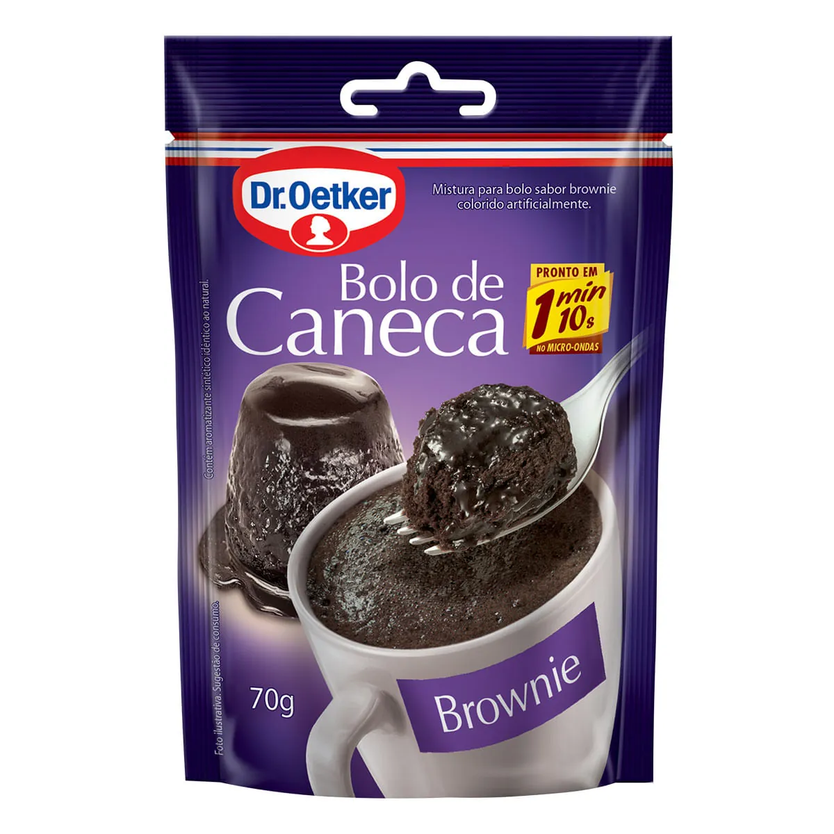 Bolo Caneca Dr Oetker Brownie
