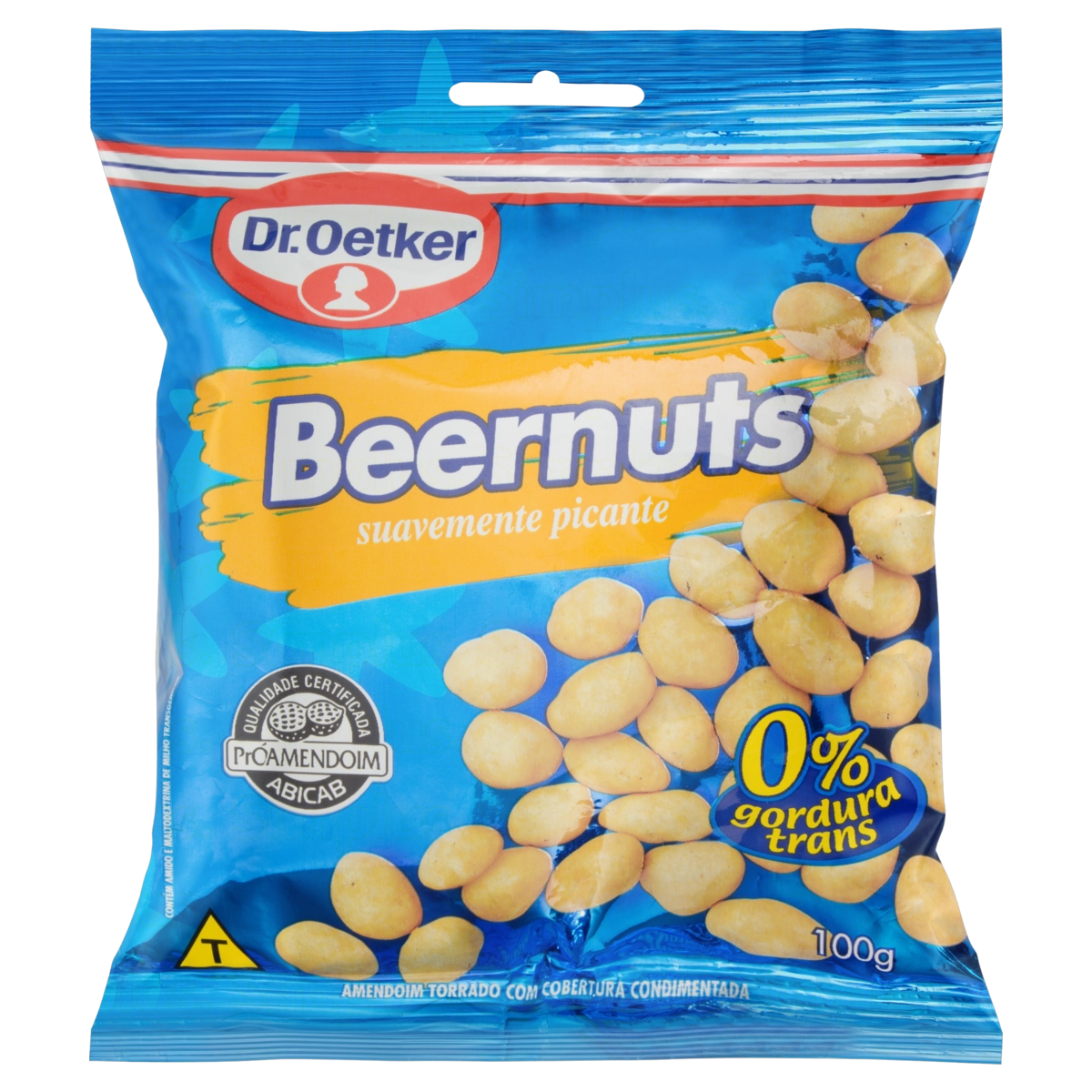 Amendoim Beernuts Oetker Pacote