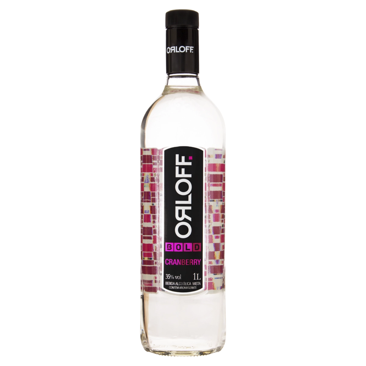 Bebida Mista Alcoólica Cranberry Orloff Bold Garrafa 1l