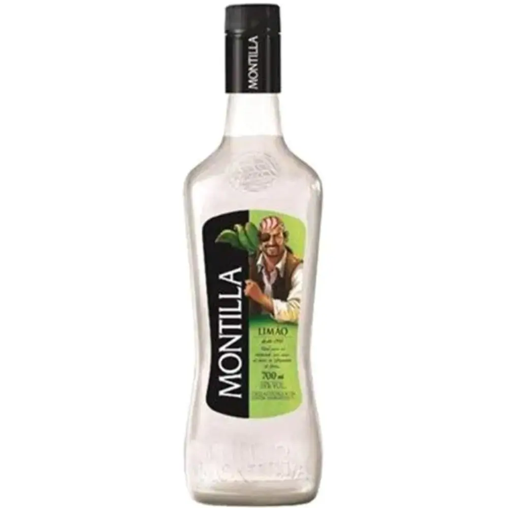 Rum Brasileiro Saborizado Limão Montilla Garrafa 700ml
