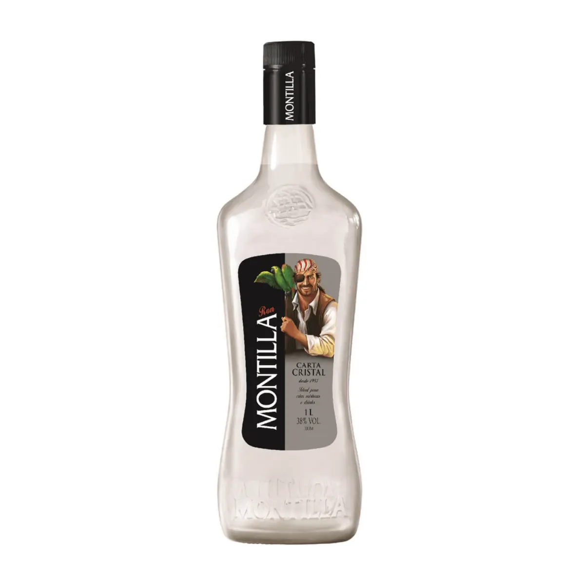 Montilla Carta Cristal Rum Nacional 1L