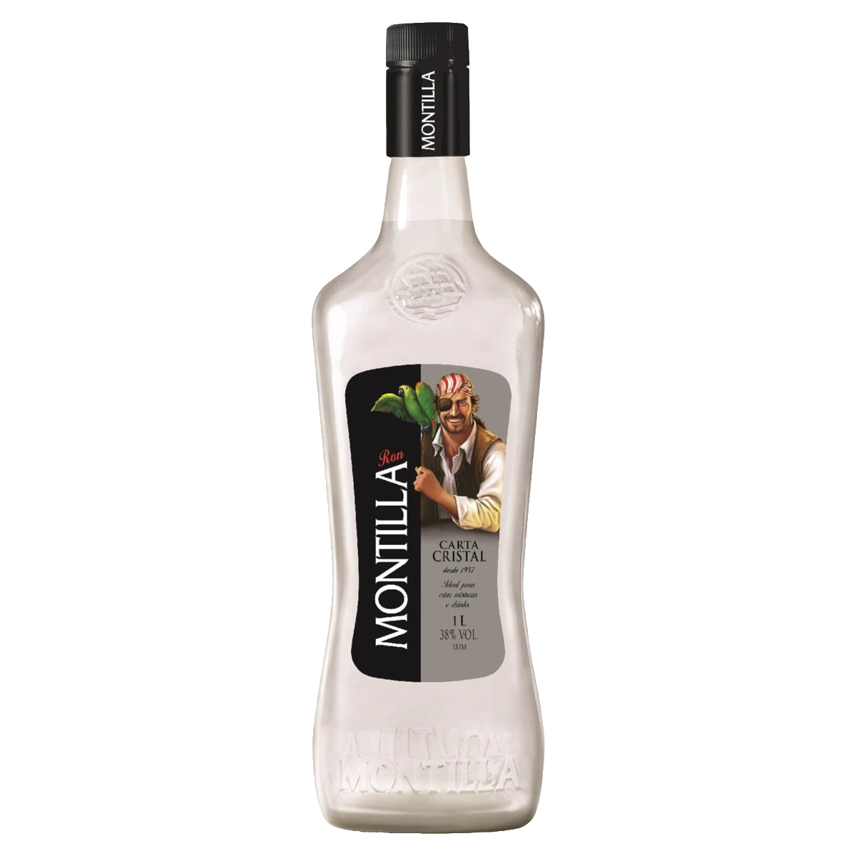 Rum Brasileiro Carta Cristal Montilla Garrafa 700ml