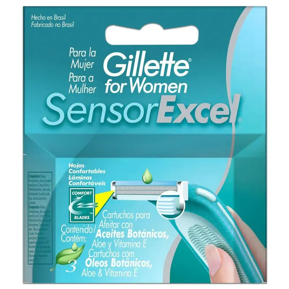 Carga Gillette For Women Excel C/3