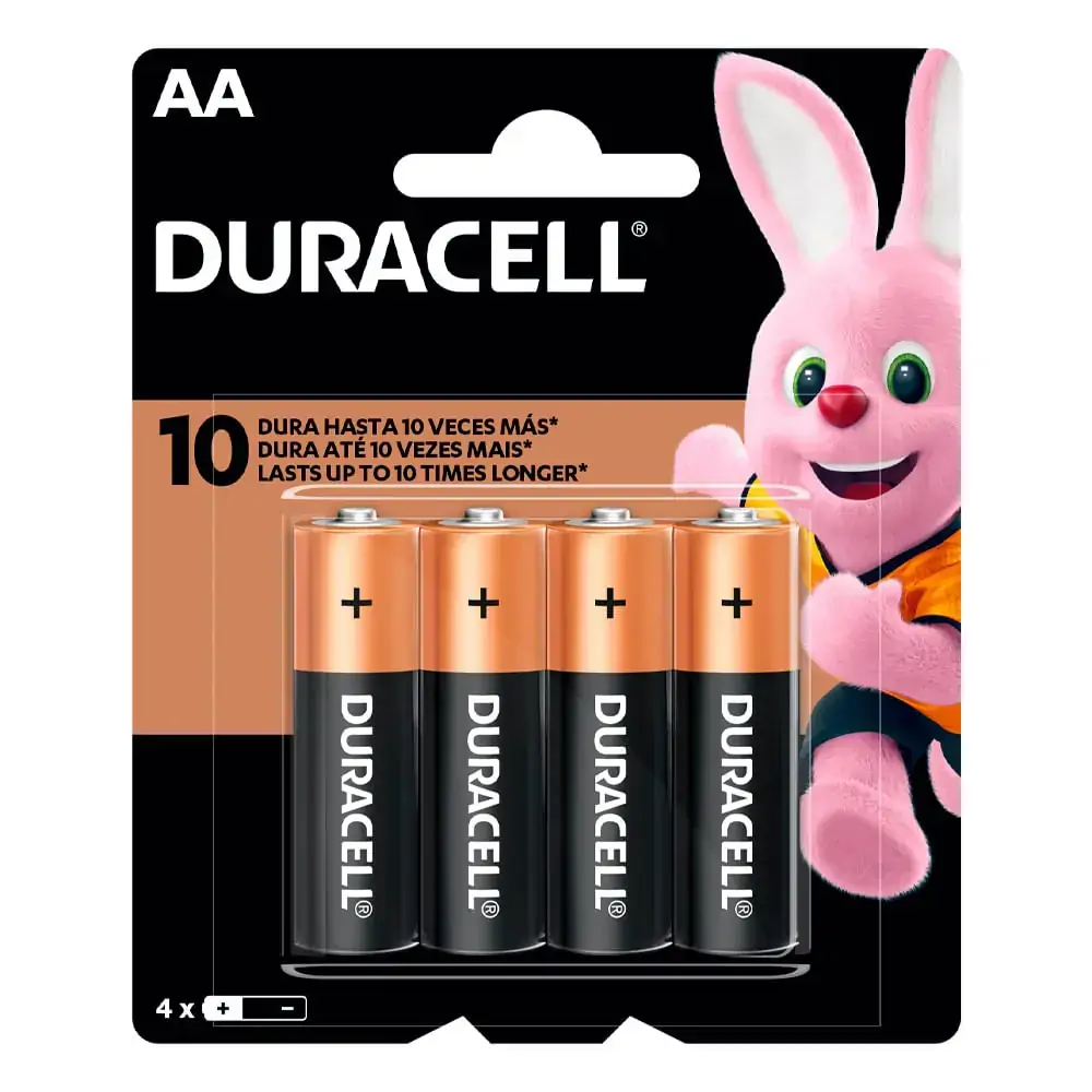 Pilha Duracell Aa Peq.4un Crianca