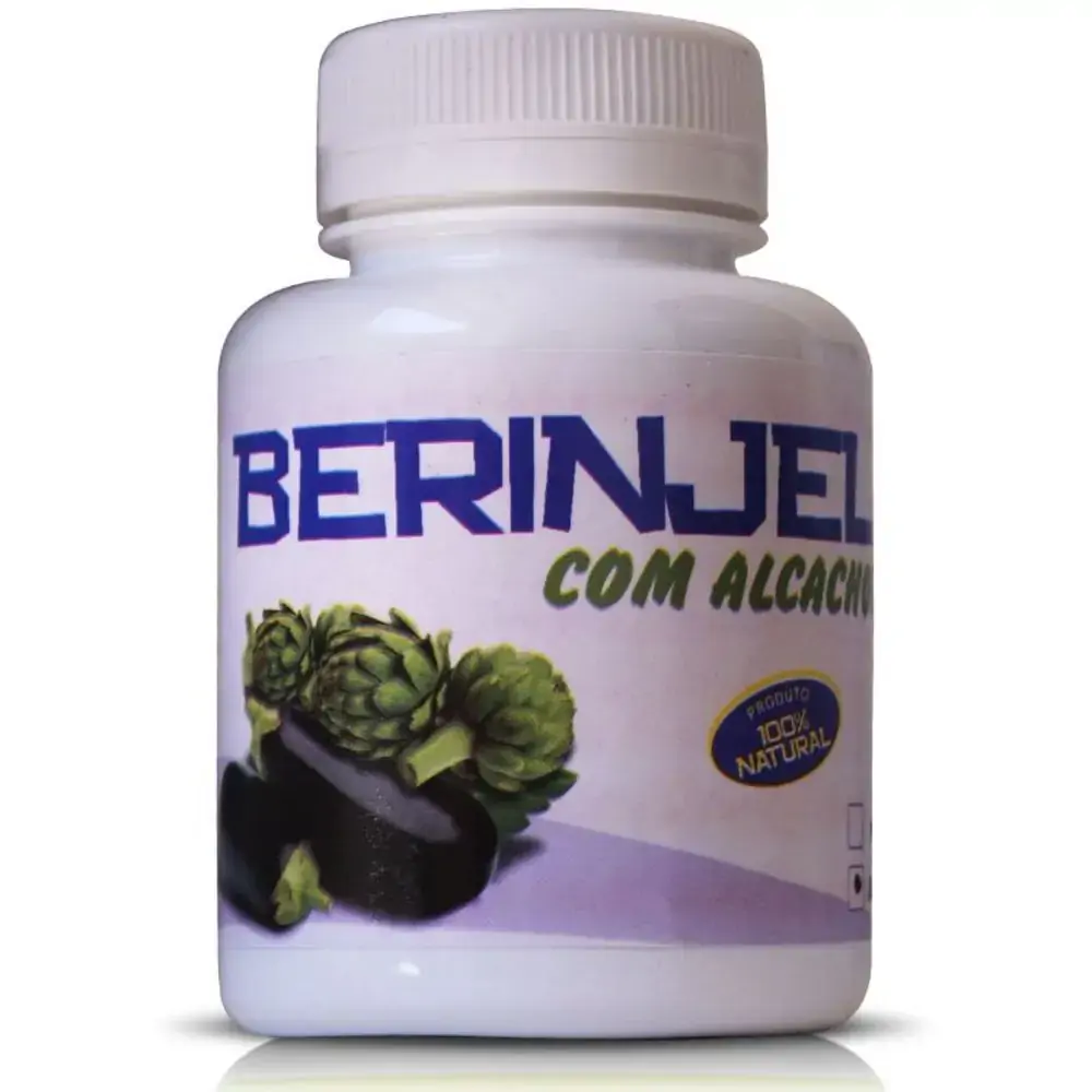 Ervas Brasillis Berinjela C/alcachofra 500mg 100cps .