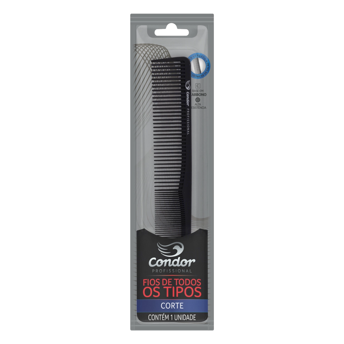 Pente para Cabelo Condor Profissional Ref. 8203