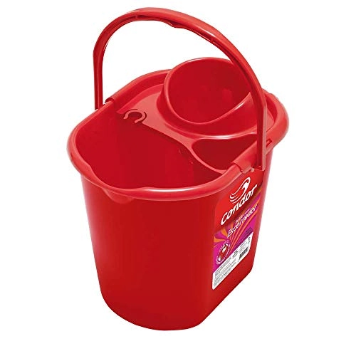 Balde Vermelho Com Escorredor 12l Condor