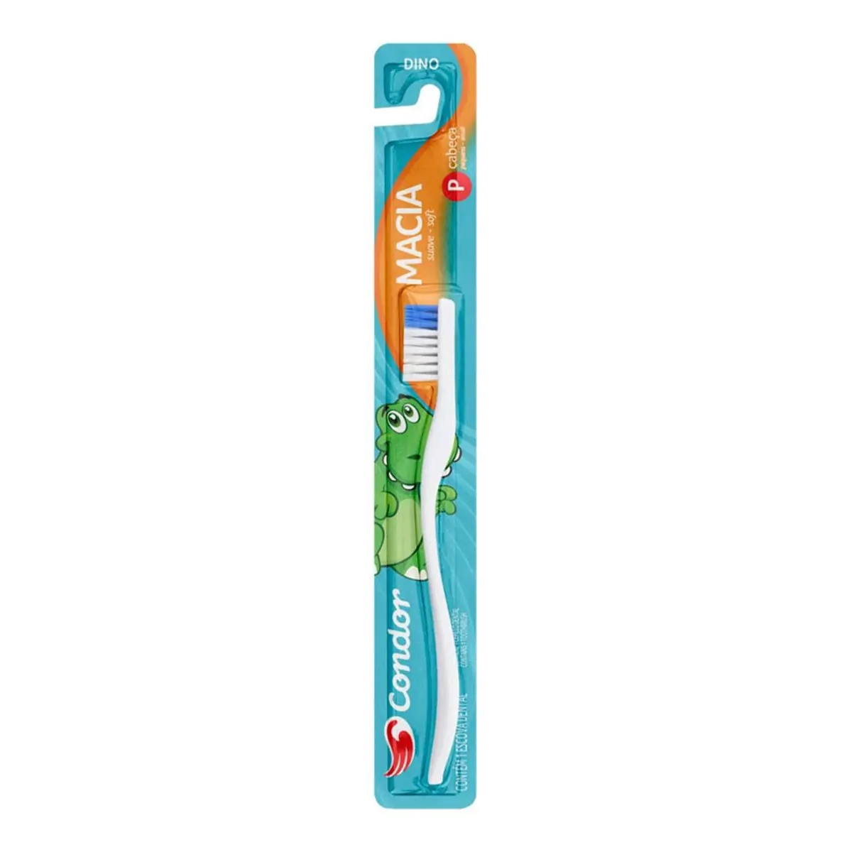 Escova Dental Infantil Macia Dino Condor