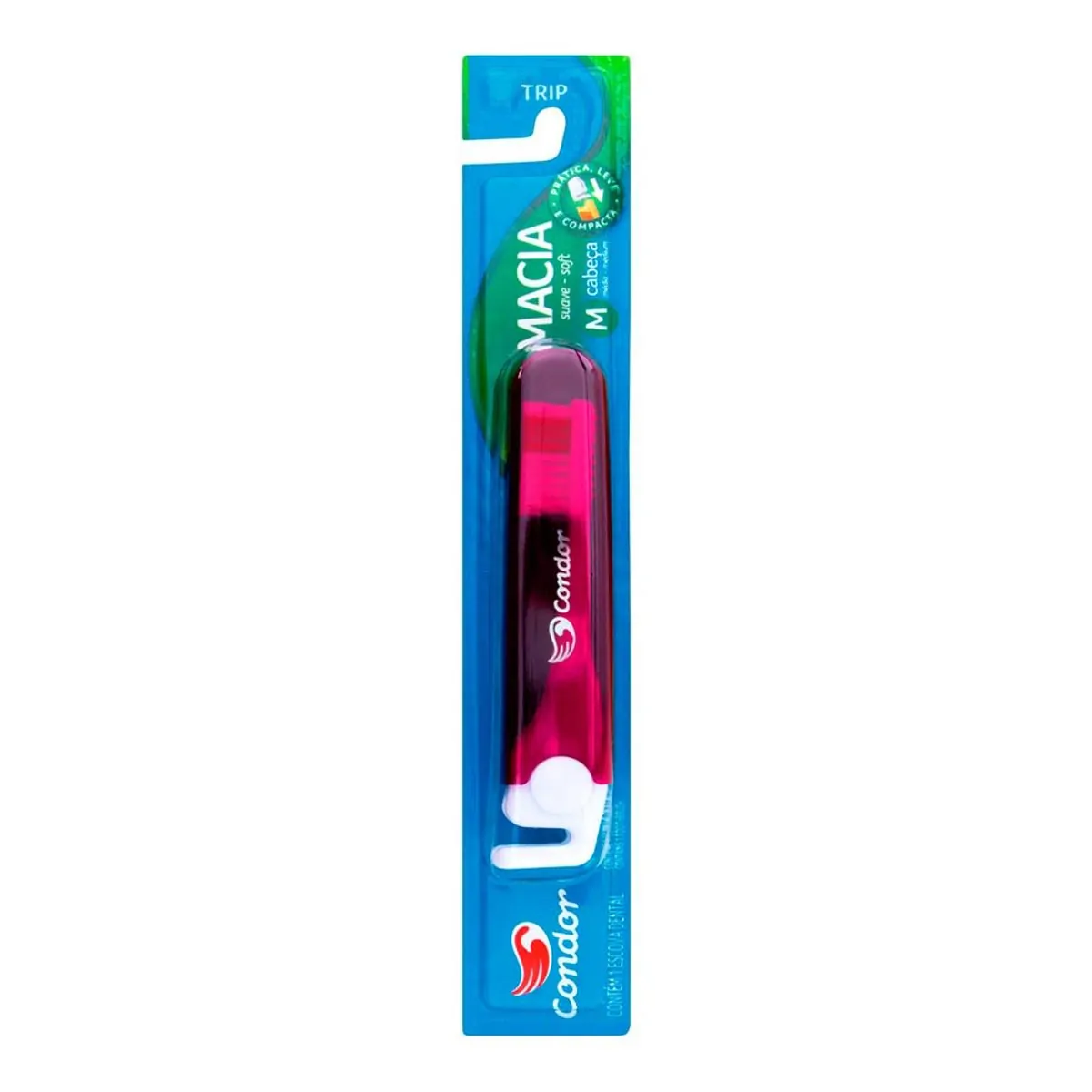 Escova Dental Infantil Macia Condor Trip Cabeça M