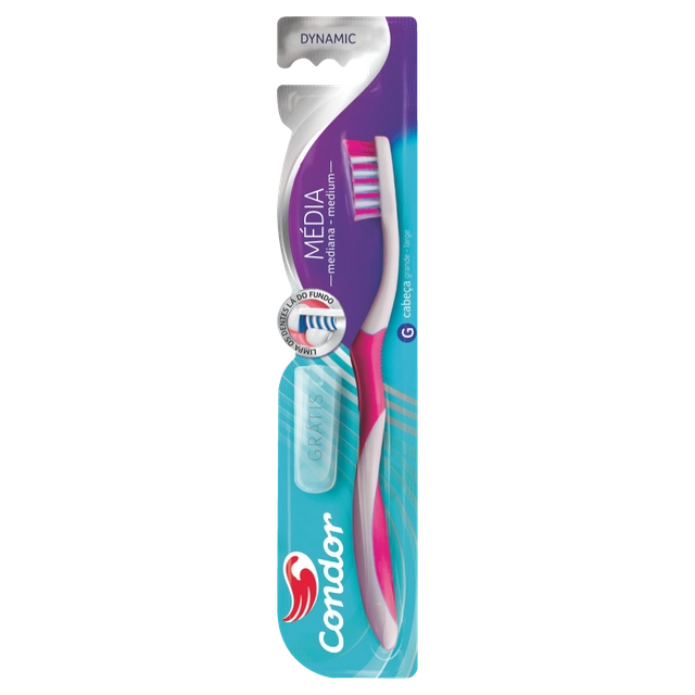 Escova Dental Média Condor Dynamic Cabeça G