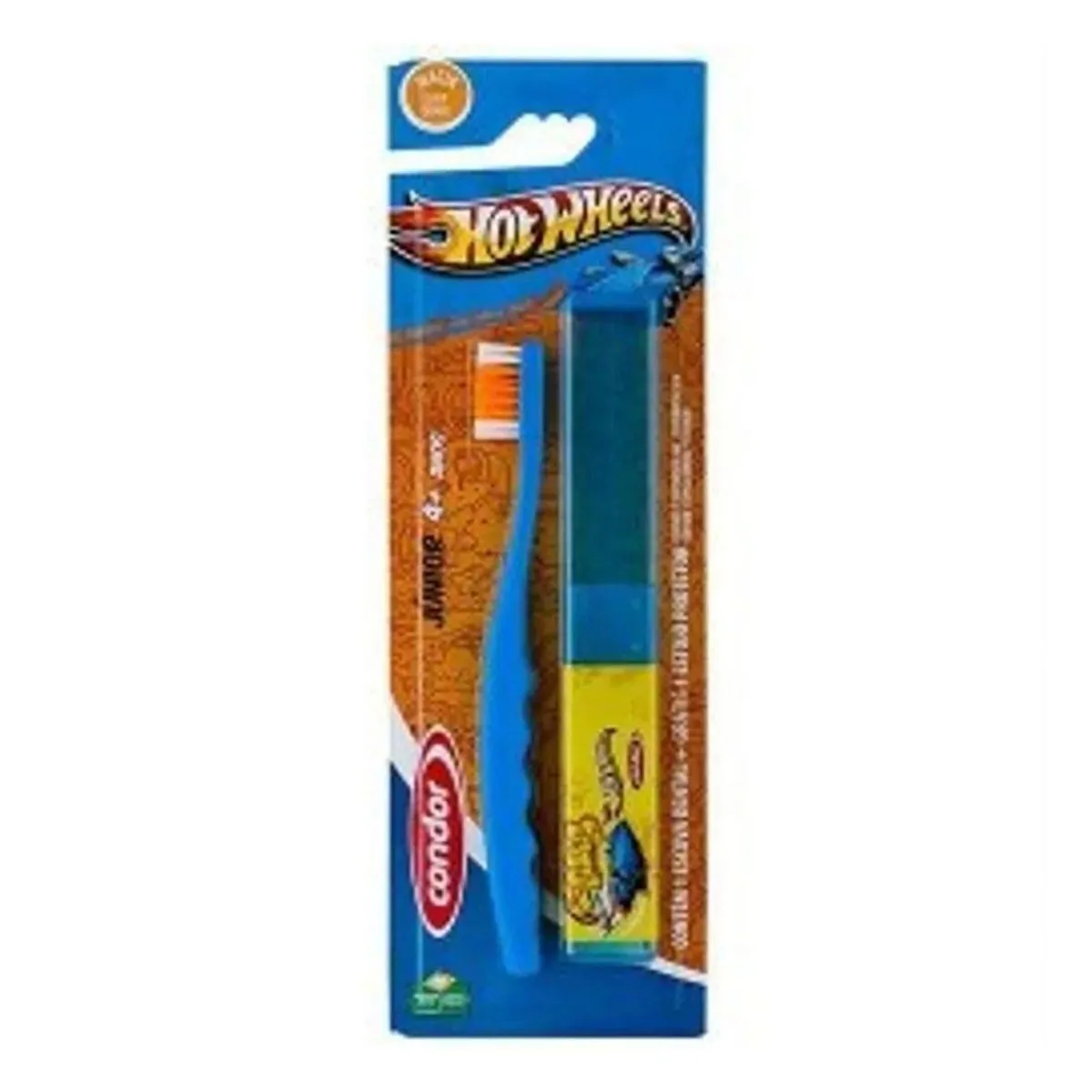 Escova Dental Infantil Escolar Hot Wheels 5 Anos ou Mais Condor