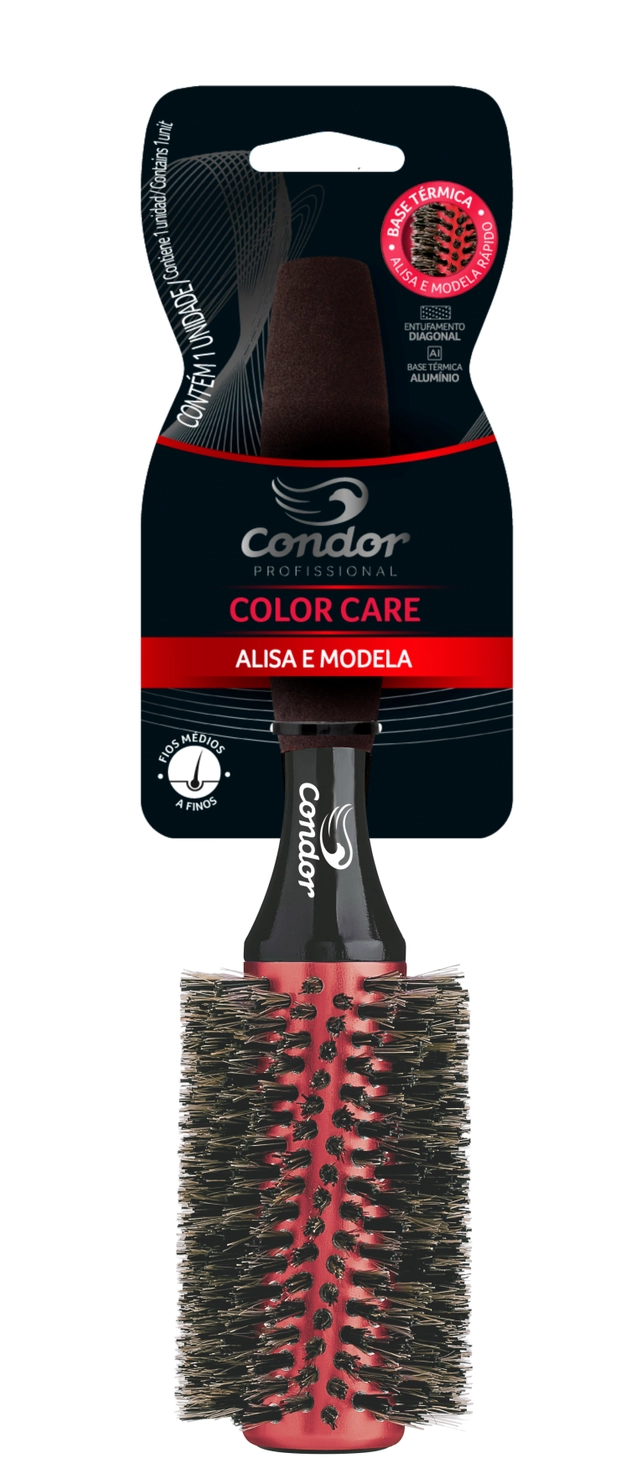 Escova Para Cabelo Condor Color Care Grande