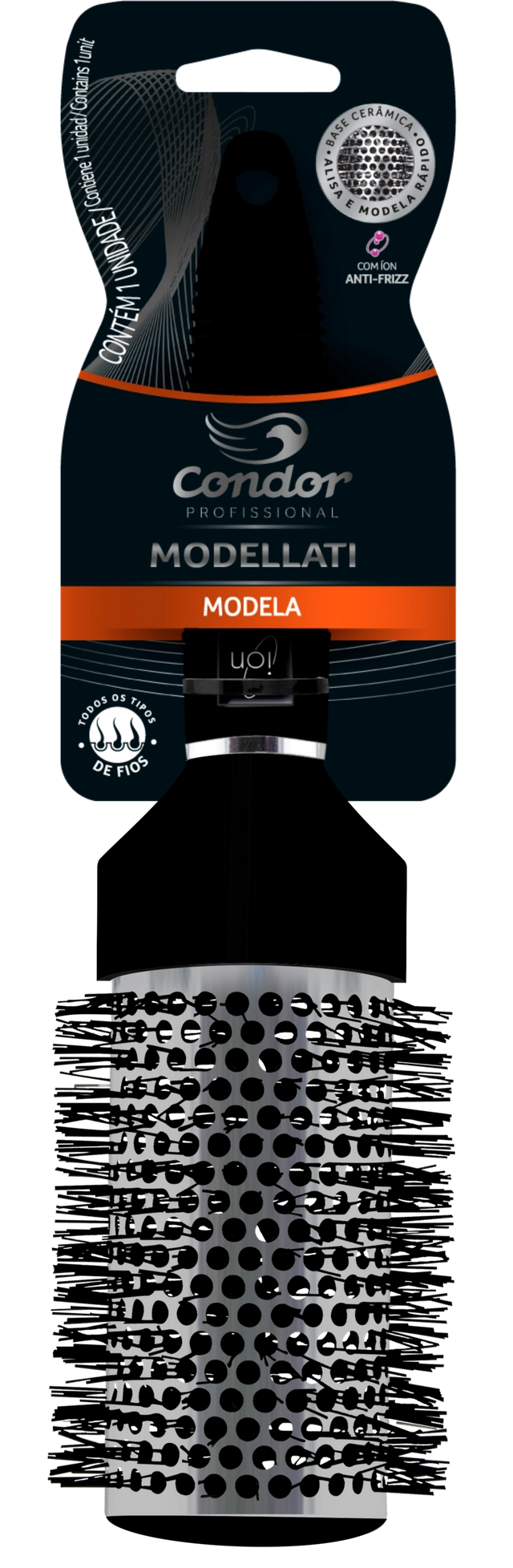 Escova Para Cabelo Condor Modellati Ref. 9230