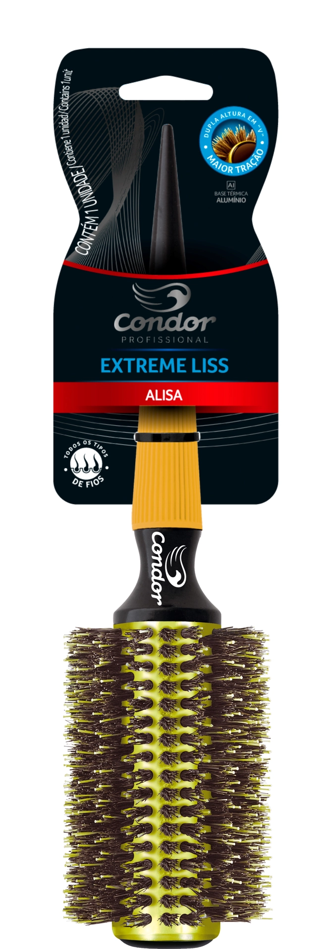 Escova Para Cabelo Condor Extreme Liss Grande