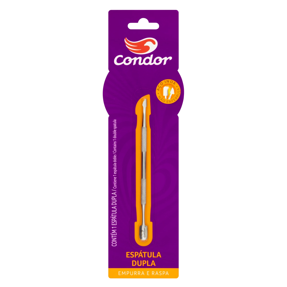 Espátula Inox Para Unhas Condor