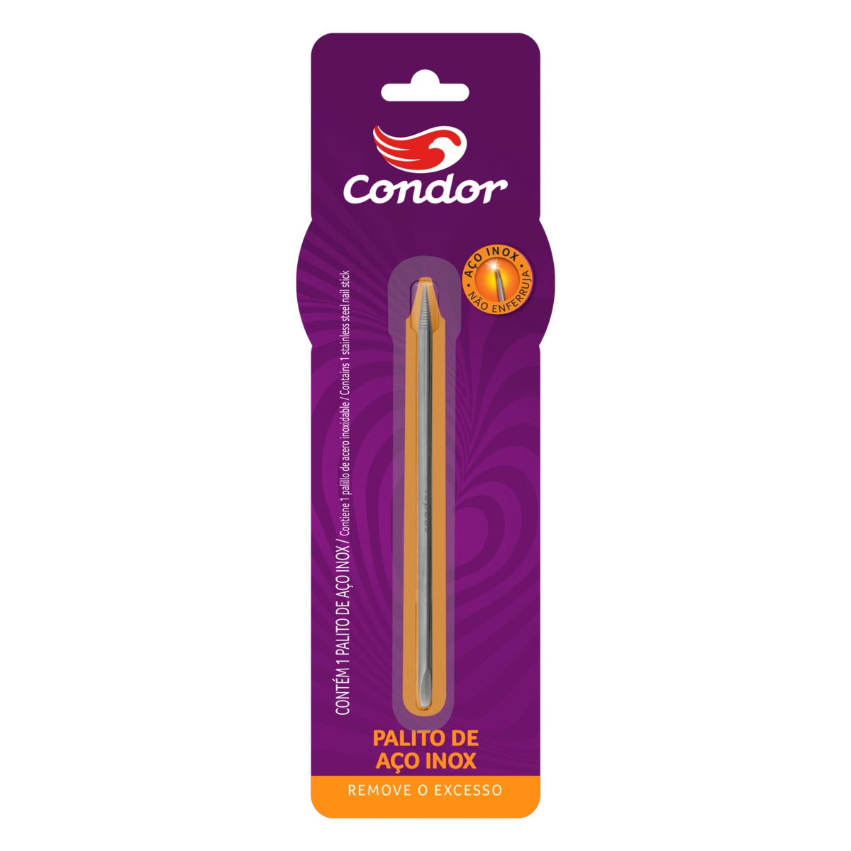 Palito Inox para Unhas Condor