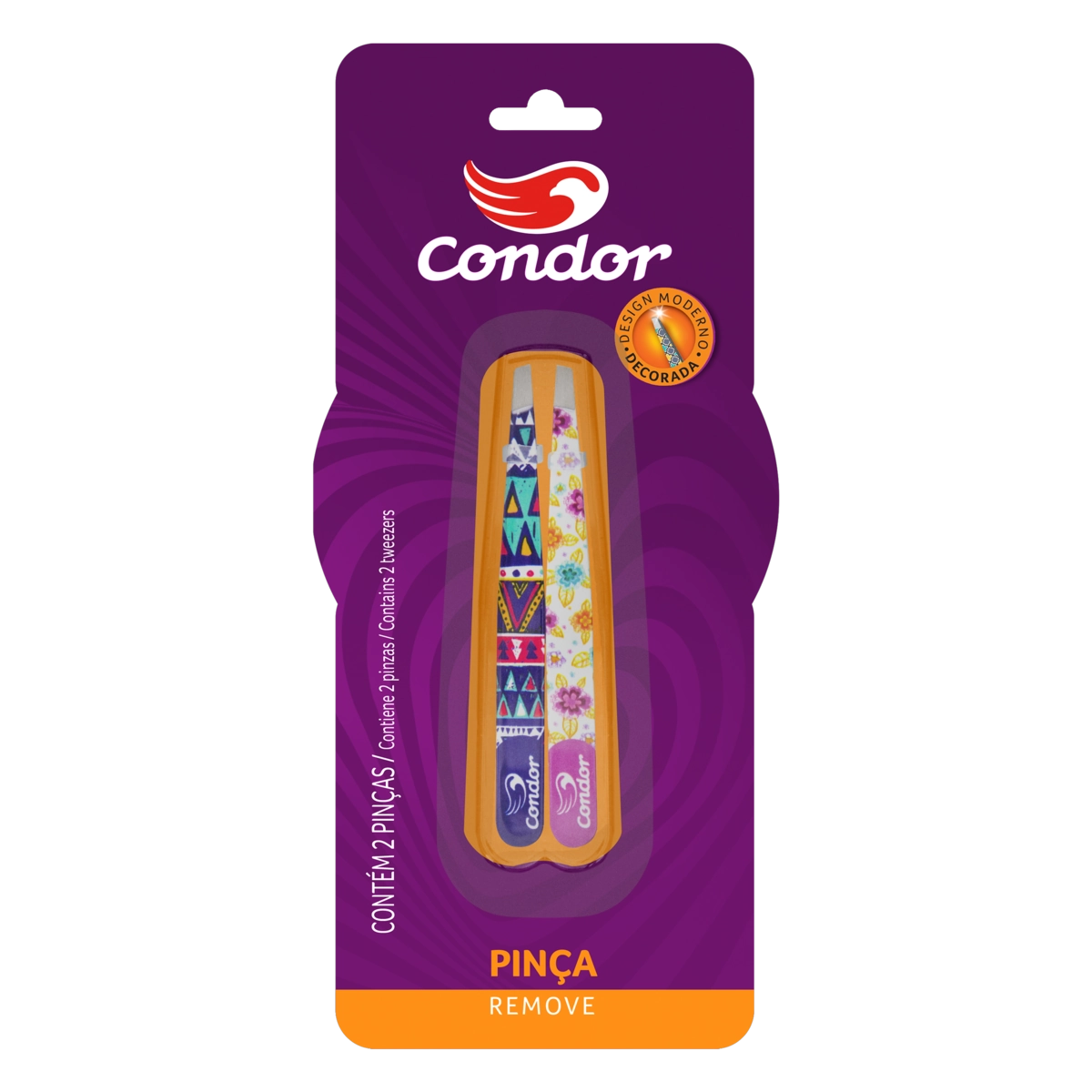 Pinça Inox Condor 2 Unidades