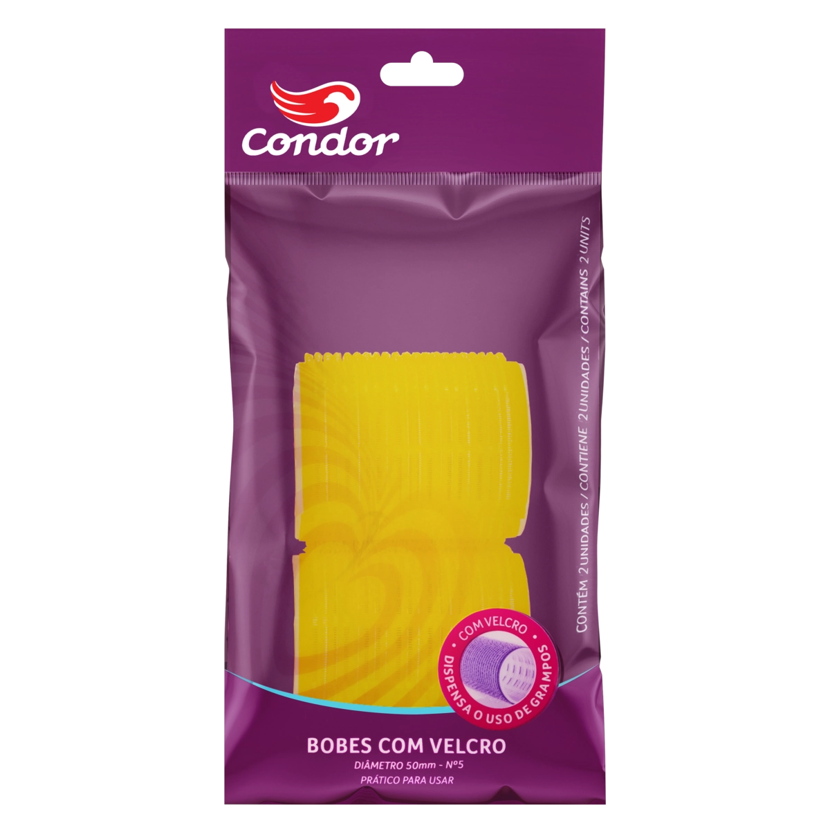 Bobes Com Velcro Condor N 5 Pacote 2 Unidades