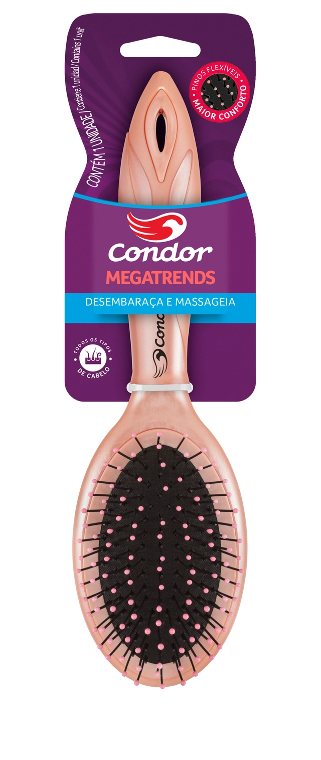 Escova Para Cabelo Condor Megatrends