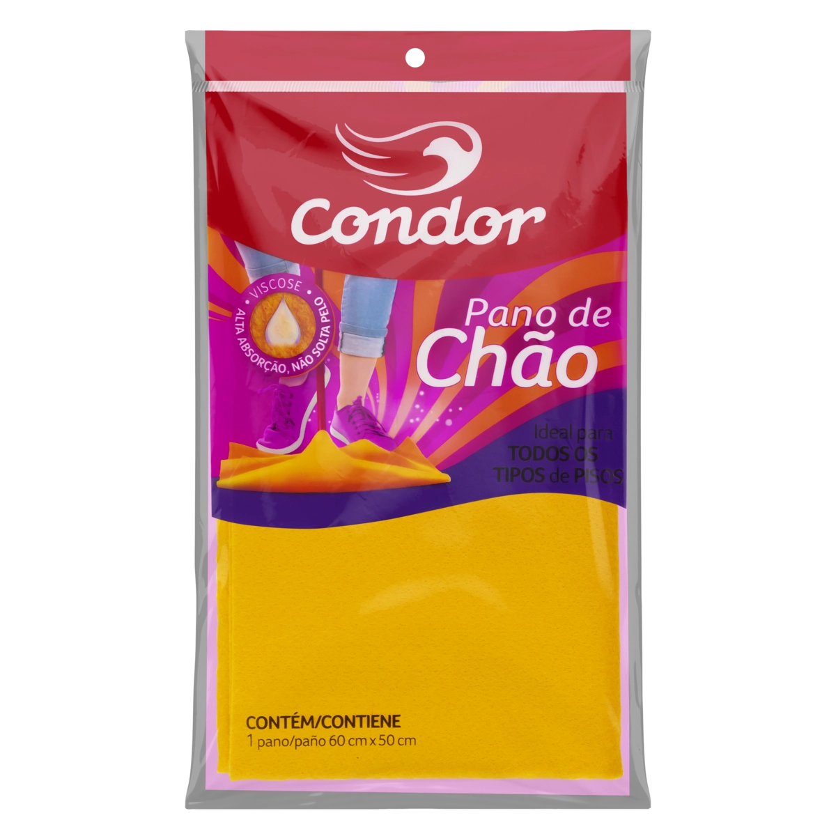Pano de Chão Condor 60cm x 50cm