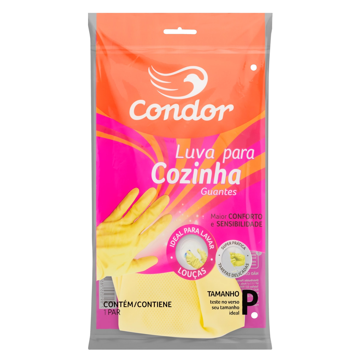 Luva para Cozinha Amarela Condor P