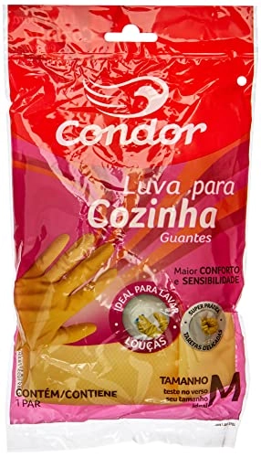 Luva para Cozinha Amarela Condor M