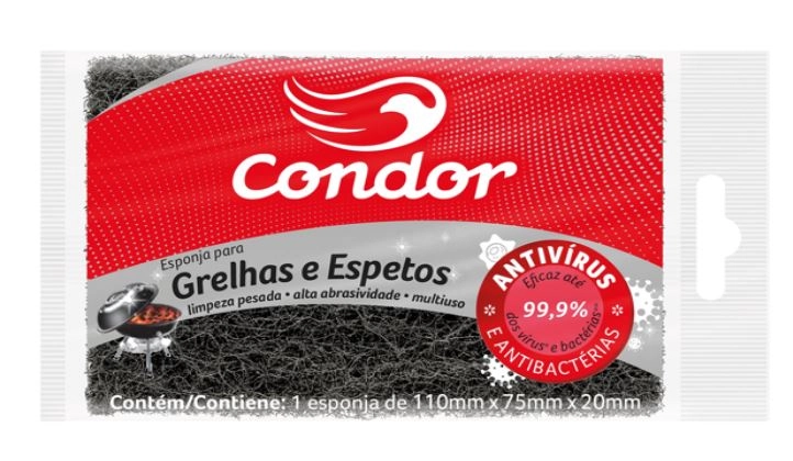 Esponja Limpeza Condor Grelhas E Espetos Un