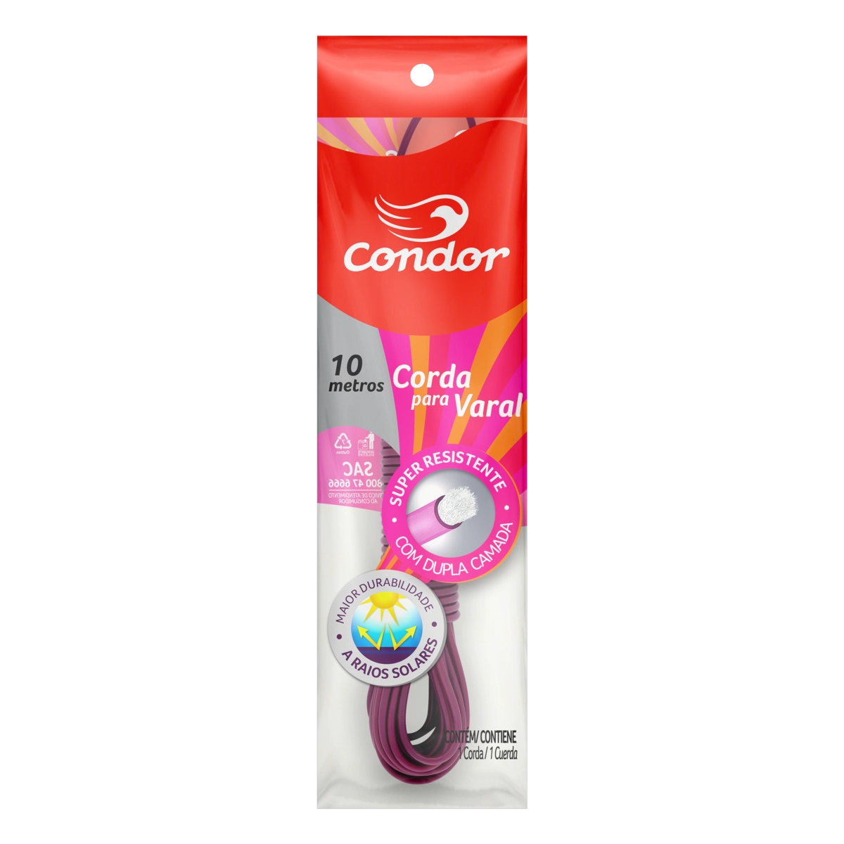 Corda Para Varal Condor 10m
