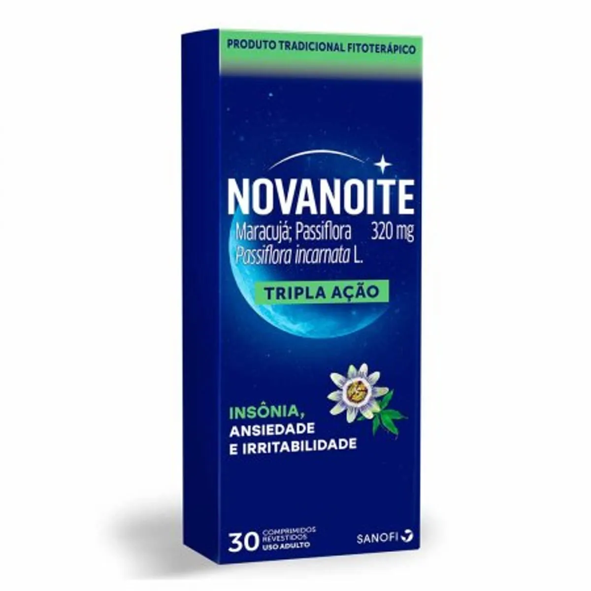 Novanoite Passiflora 320 mg com 30 Comprimidos