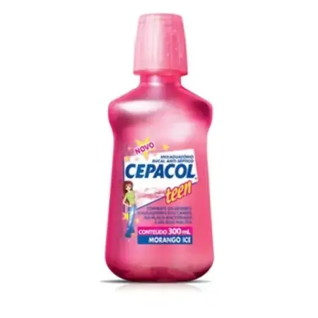 Antisséptico Bucal Cepacol Teen Morango Ice