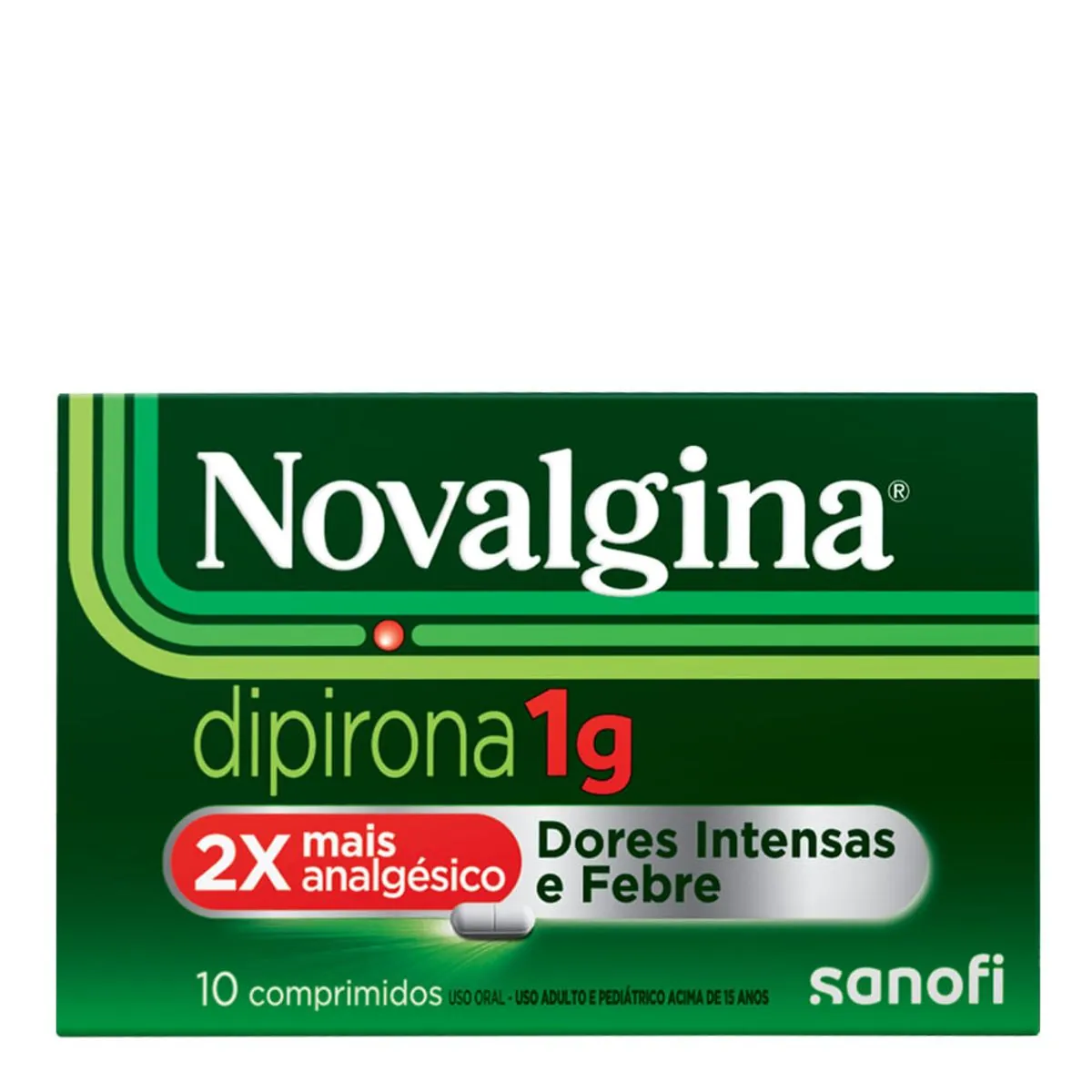 Novalgina 1g 10 Comprimidos