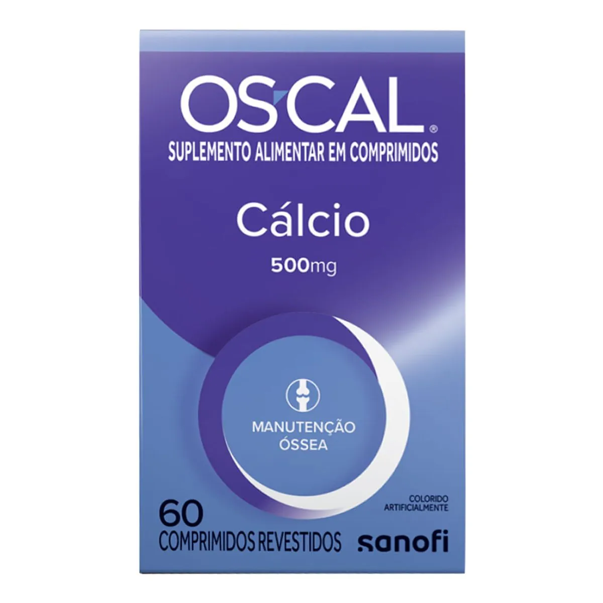 Suplemento Alimentar Os-Cal Cálcio 500mg 60 comprimidos revestidos