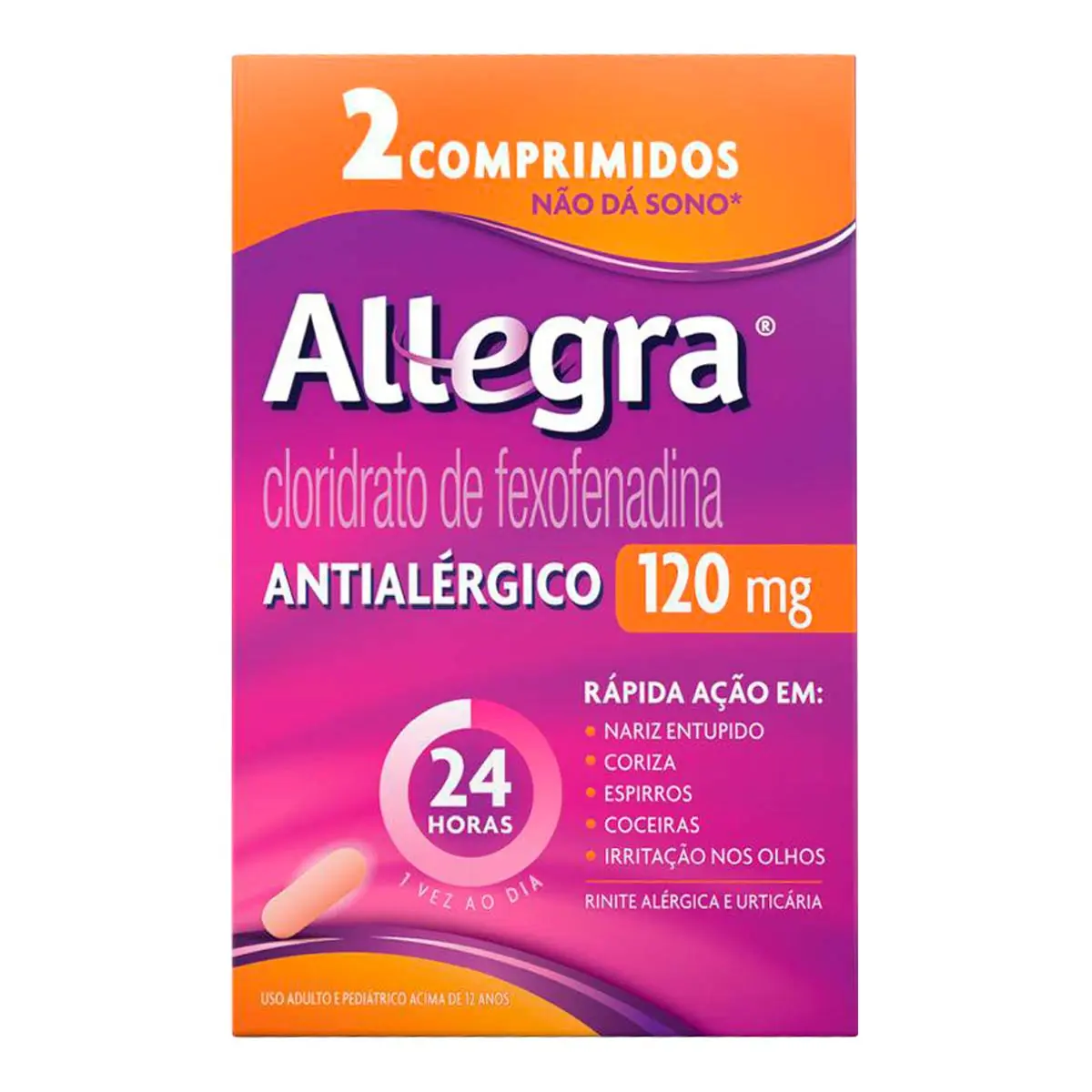 Allegra 120mg Cx 2 Comp Rev