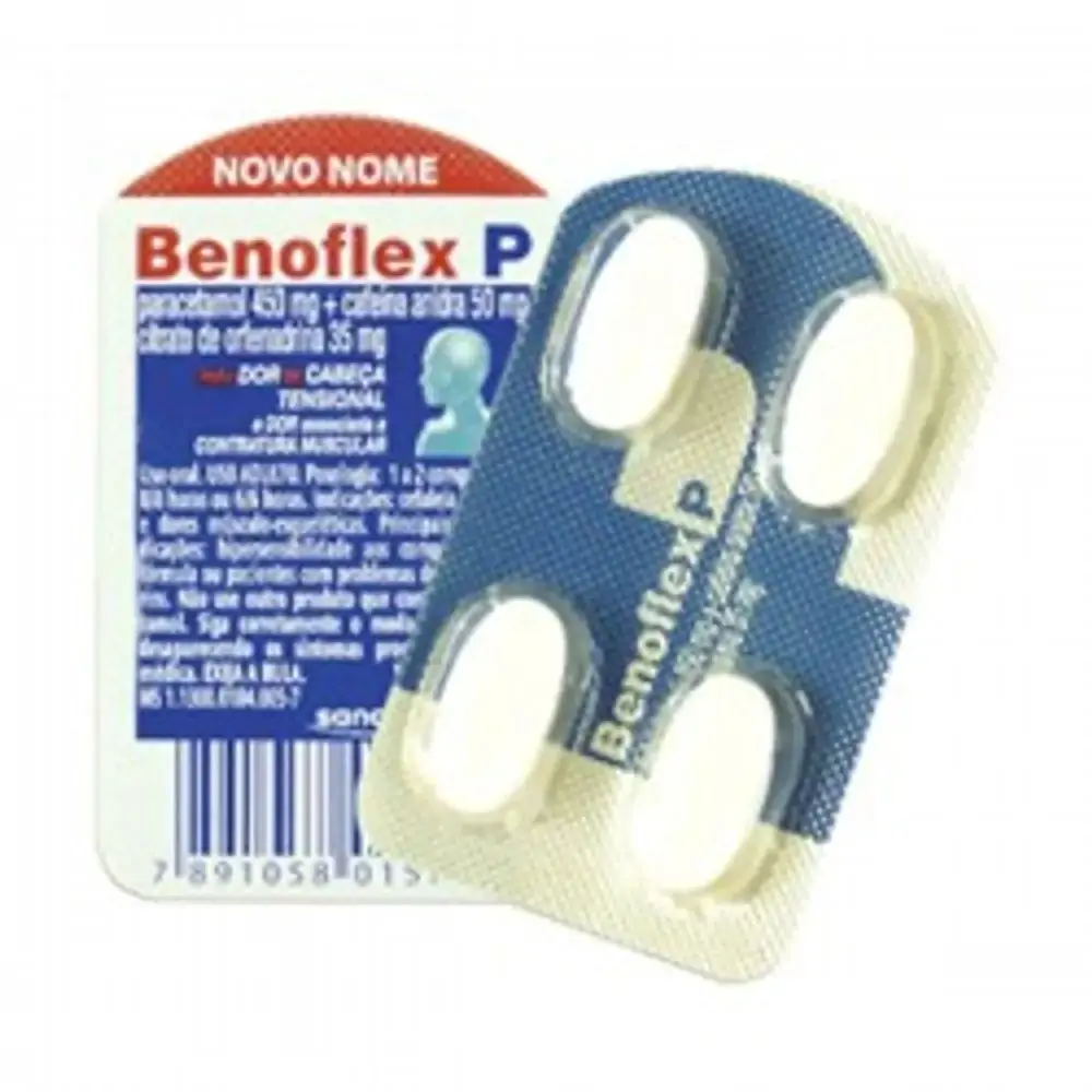 Benoflex P 50 Mg 35 Mg 450 Mg 120 Comprimidos Sanofi Aventis