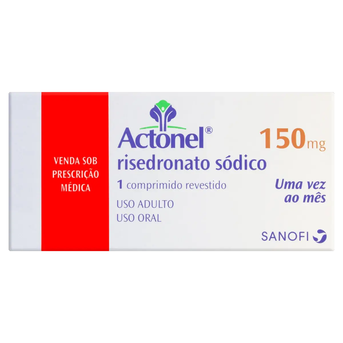 Actonel 150mg Sanofi Caixa 1 Comprimido Revestido