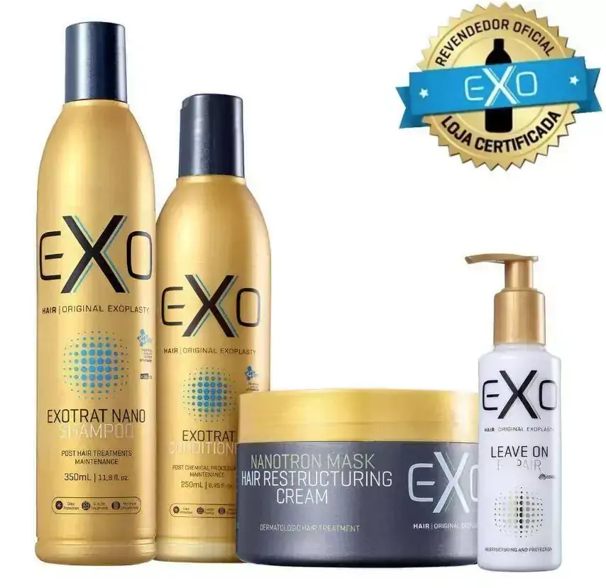 Kit de Manutenção Pós-Progressiva EXO HAIR (4produtos)