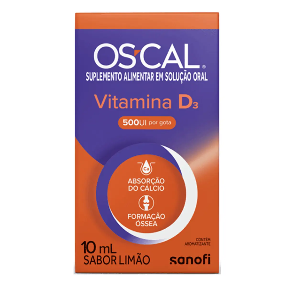 Oscal Vitamina D3 500ui/ Fr Got 10ml