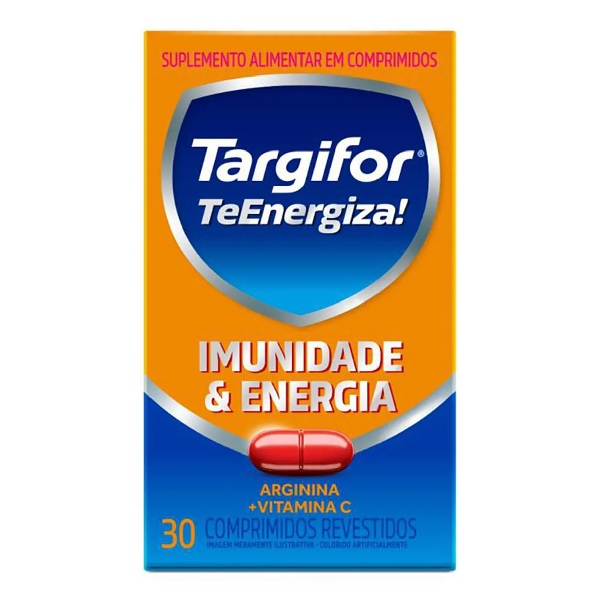 Targifor Te Energiza 500mg 30 Cpr