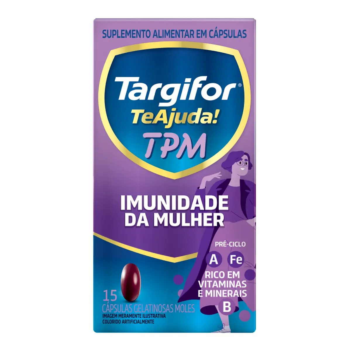 Targifor Te Ajuda Tpm C/15 Cps