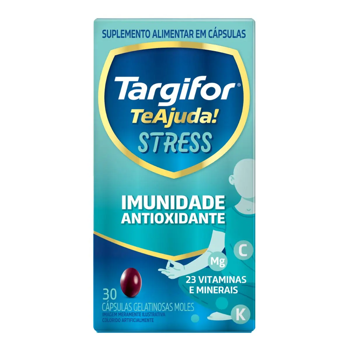 Targifor Te Ajuda Stress C/30 Cps